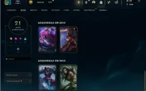 Conta De Lol E Valorant - Rank Diamante - Vandal Ancifogo