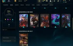 Conta De Lol E Valorant - Rank Diamante - Vandal Ancifogo