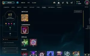 CONTA DE LOL - LVL 75