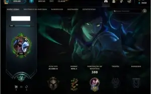 Conta LoL Full Champs, 165 Skins, Ícones raros antigos