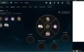 Conta nível 30 unranked com 4 skins