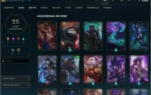 Conta De Lol Promoção / Platina