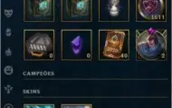 Conta De Lol Promoção / Platina