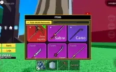 Conta de blox fruits com 2x money e 2 espaços de fruta