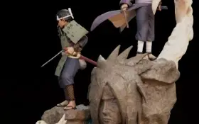 Hashirama et Madara - Naruto 3D STL