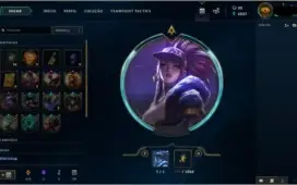 Conta League of Legends Platina 1