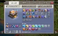 Conta Brawl 24 hipercargas + clash of clans cv 11 herois 48