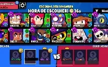 Conta Brawl 24 hipercargas + clash of clans cv 11 herois 48