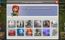 Conta Clash of Clans CV13 SEMI FULL