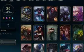 Conta Main Top Upada A Mão Com A Ward Riot (Rara)