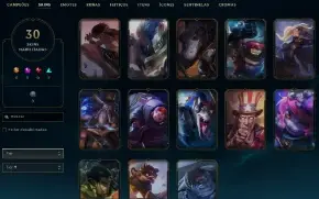Conta Main Top Upada A Mão Com A Ward Riot (Rara)