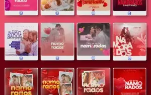 Pack 470 Artes editáveis dia dos namorados Photoshop psd