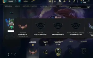 Bronze 3 com 110 Champs e 113 Skins ( MAIN TOP )