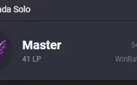 Conta mestre smurf , 63% winrate