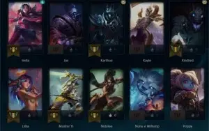Conta mestre smurf , 63% winrate