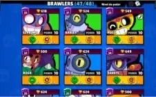 Conta Brawl Stars rara de 2018!!!