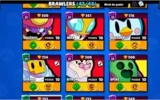 Conta Brawl Stars rara de 2018!!!