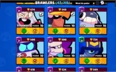 Conta Brawl Stars rara de 2018!!!