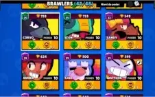 Conta Brawl Stars rara de 2018!!!