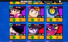 Conta Brawl Stars rara de 2018!!!