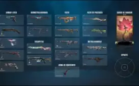 Conta lol platina 4 com 407 skins e 357 emotes + valorant