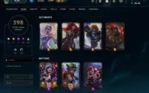 Conta LOL e Valorant