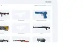 Vendo conta Cross Fire AL Capitão com armas de M.N