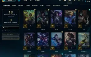 Conta PLATINA 4 - Win 68% - LOL (league of legends) ELOMOON