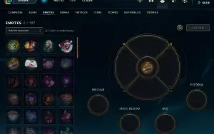 Conta PLATINA 4 - Win 68% - LOL (league of legends) ELOMOON