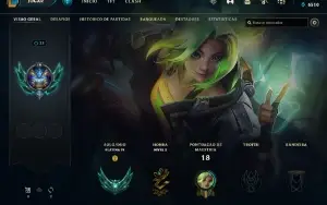 Conta PLATINA 4 - Win 68% - LOL (league of legends) ELOMOON