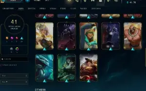 Conta Lol Full Acesso- LVL  195- 41 Skins - 120+ CAMPEÕES