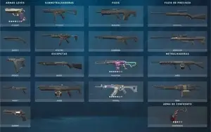 CONTA VALORANT DIAMANTE 1 COM SKINS DE PACOTES RAROS