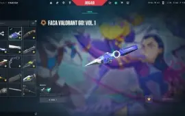 Conta de valorant imortal episodio 8 com 20 skins de vandal