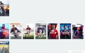 Conta Origin com FIFA 21,Battlefield V,IV e Sim City