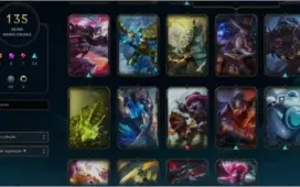 Conta PLAT 5 - 135 Skins