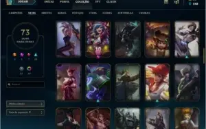 Conta de lol d4 com 3 skins utimate