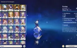 ✨ Navia+Furina+Shogun+Zhongli+Nahida - 8T5⭐+ 50 Tiros ✨