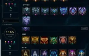 Conta challenger + pax sivir + full skin + emote challenger