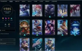 Conta challenger + pax sivir + full skin + emote challenger