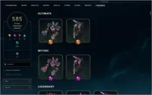 Conta challenger + pax sivir + full skin + emote challenger