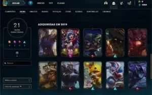 Conta Lol Nível 85