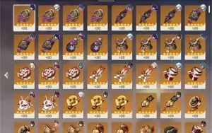 Conta Genshin AR 57 com 8 personagens T5* e 3 armas T5*