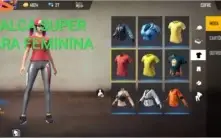 Conta free Fire + kit angelical e 1 passe
