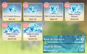 AYATO+LUA DE FUTSU, AYAKA, MONA. + 2 armas 5*