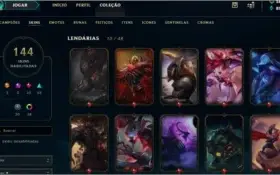 Cont 144Skins, all champs 300 Conto