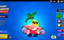 Conta brawl muito boa várias skins