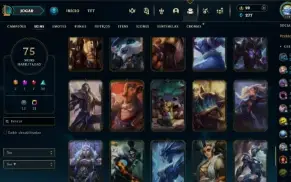 Esmeralda 4 com 100 Champs e 75 Skins +4 Vitoriosas