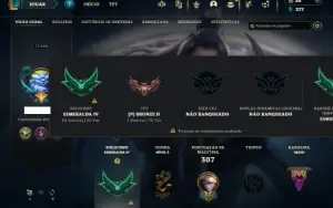 Esmeralda 4 com 100 Champs e 75 Skins +4 Vitoriosas