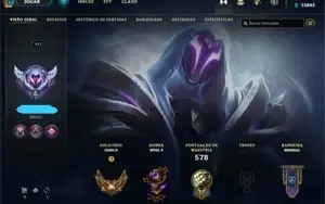 Conta do League of Legends