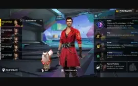 Conta Smurf Free fire level 8 + Skins e personagens